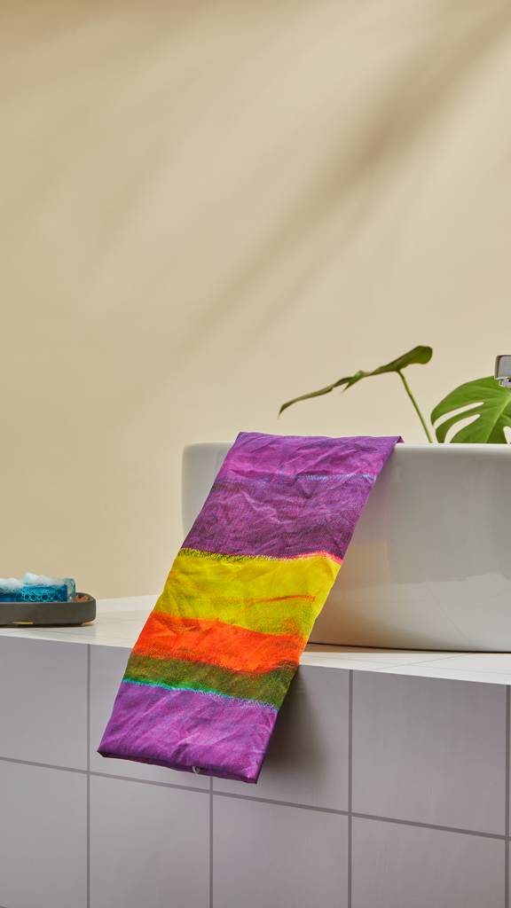 All The Colors Tenugui Wrap - 30cm x 90cm