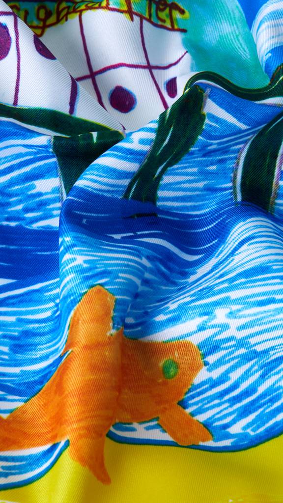 By the Seaside Knot Wrap - 70cm x 70cm