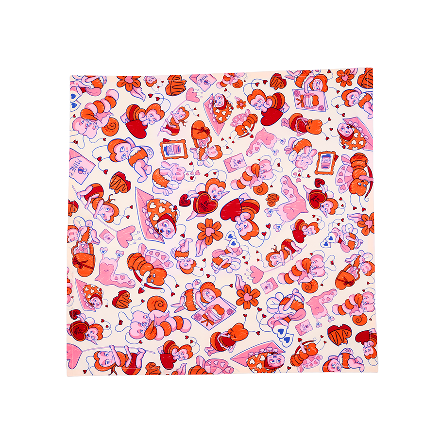 Love Bug - 70cm x 70cm