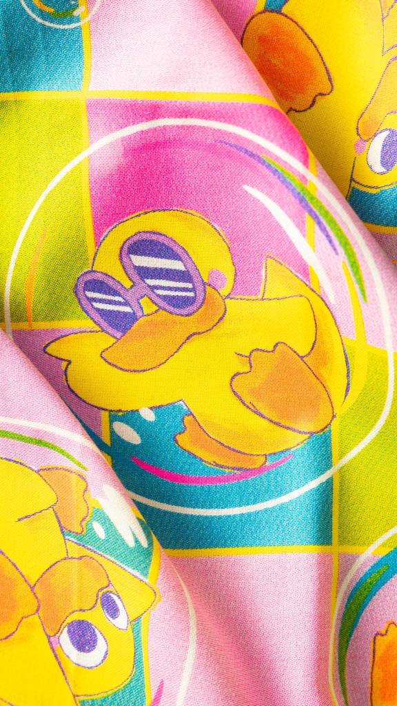 Nice Bath Time for Ducks Knot Wrap - 50 cm x 50 cm
