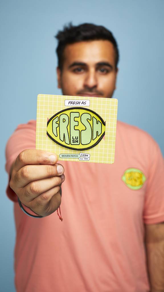 Fresh As Woven Patch - Each