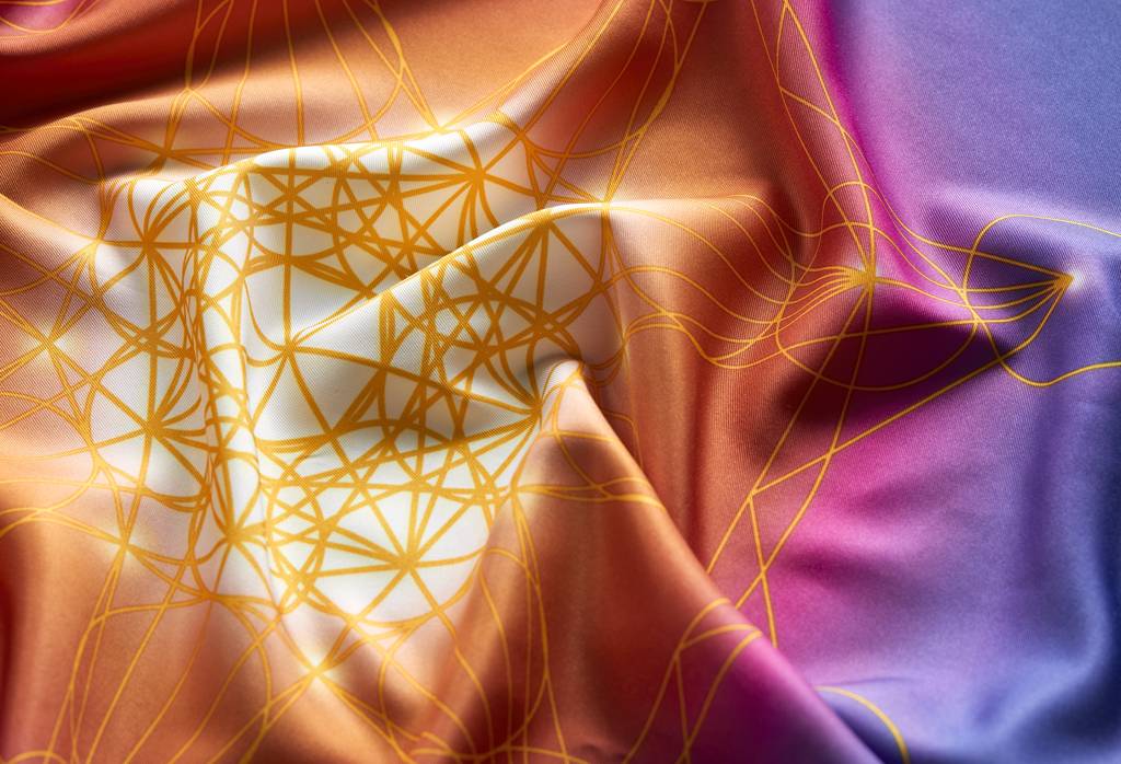 Stargate of Lyra Knot Wrap - 70cm x 70cm